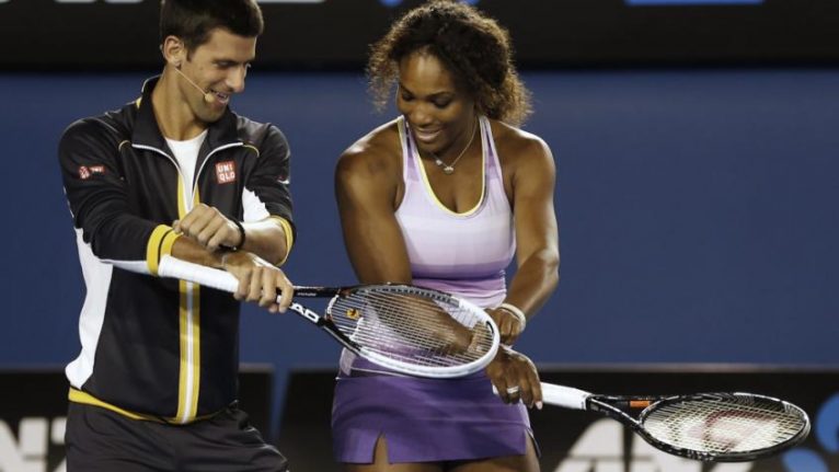 Serena Williams Novak Djokovic